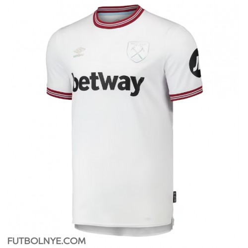 Camiseta West Ham United Visitante Equipación 2023-24 manga corta